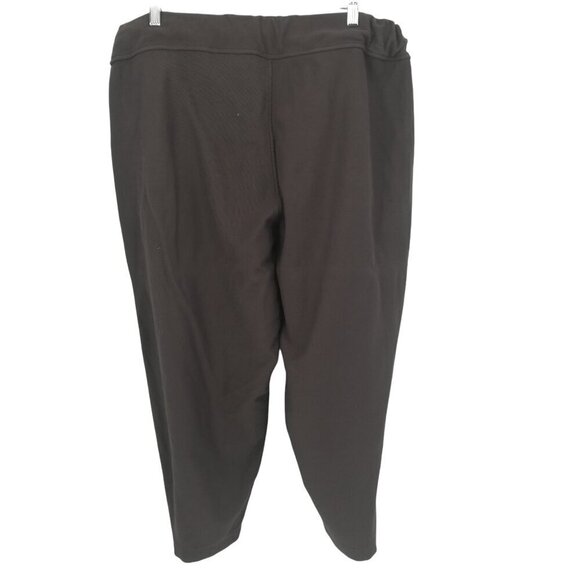 Poetry Drawstring Pull On Brown Tapered Sweatpants Size 16 Pockets Lagenlook - Picture 10 of 12